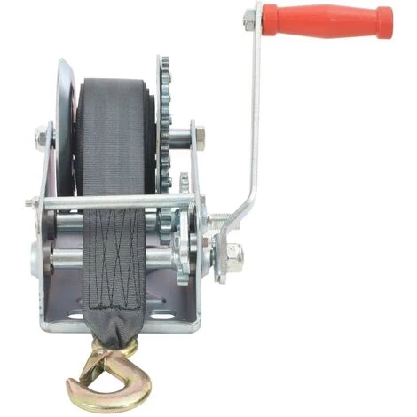 TRUE DEAL Treuil Manuel Avec Sangle 1130 Kg 2 TRUE DEAL Treuil Manuel Avec Sangle 1130 Kg – Image 2