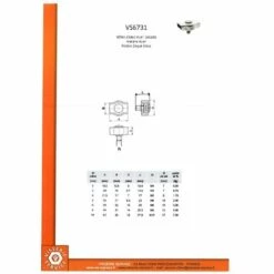 VIS EXPRESS SERRE CABLE PLAT SIMPLE ACIER ZING BLANC CABLE DE 8 | Conditionnement: Unitaire -Treuil, cric, palan et accessoires Soldes Boutique 27147084 3