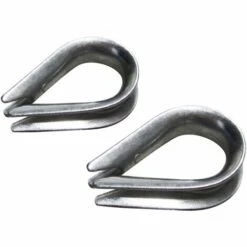 Cosse Coeur Sencys Acier Ø4mm 2pcs