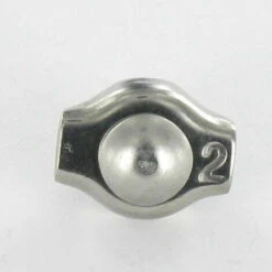 VIS EXPRESS SERRE CABLE PLAT SIMPLE INOX A4 DIAMETRE 3 | Conditionnement: 20 Pieces