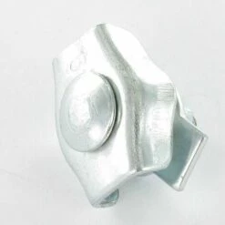 VIS EXPRESS SERRE CABLE PLAT SIMPLE ACIER ZING BLANC CABLE DE 5 | Conditionnement: Unitaire