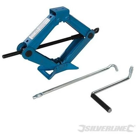 SILVERLINE Cric Losange - 1 Tonne, 1 000 Kg, 1 000 Kg 1 SILVERLINE Cric Losange - 1 Tonne, 1 000 Kg, 1 000 Kg