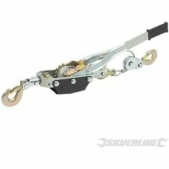 SILVERLINE Palan-tendeur De Traction Usage Intensif, 3 500 Kg / Câble De 3 M, 3 500 Kg - Câble De 3 M