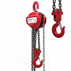 WILTEC Palan à Chaîne 5t Longueur De Chaîne 3m Hauteur De Levage 3m Charge Sylviculture Industrie Atelier