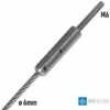 INOX DESIGN TERMINAISON TENDEUR CABLE MANUEL 6mm AISI 316