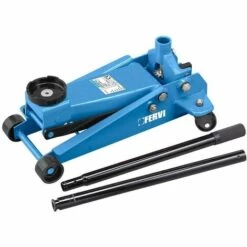 CRIC HYDRAULIQUE EN ACIER 3 TONNES CRIC ROULANT CRIC ROULEUR FERVI C038/30