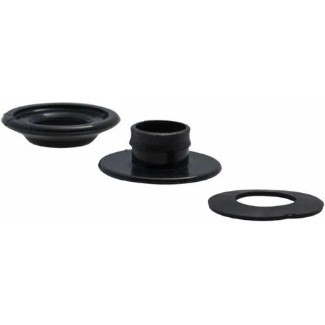 RIBIMEX Lot De 10 Oeillets Auto Perforants Pour Bâches Blanc, Bleu Ou Noir Noir 2 RIBIMEX Lot De 10 Oeillets Auto Perforants Pour Bâches Blanc, Bleu Ou Noir Noir – Image 2