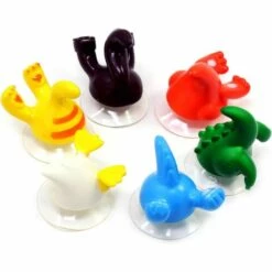 DEVENIRRICHE Lot De 6 Crochets à Ventouse En Caoutchouc En Forme De Queue D'animal -Treuil, cric, palan et accessoires Soldes Boutique 30026912 3
