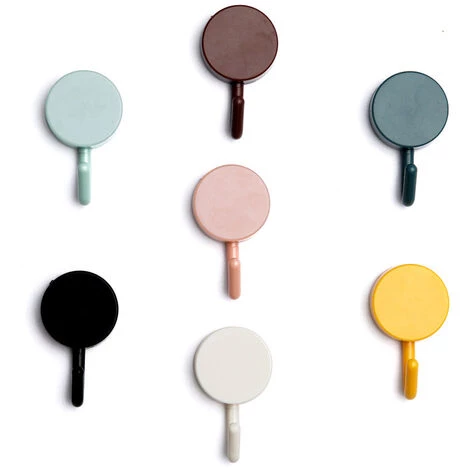 BETTERLIFE Petit Crochet Tenture Murale Clé En Viscose Forte, Poinçonnage Gratuit, Aucune Trace, Petit Crochet Mignon En Viscose Forte (un Ensemble De Dix Noir + Blanc 2 BETTERLIFE Petit Crochet Tenture Murale Clé En Viscose Forte, Poinçonnage Gratuit, Aucune Trace, Petit Crochet Mignon En Viscose Forte (un Ensemble De Dix Noir + Blanc – Image 2