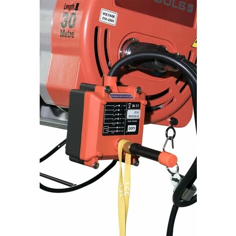 Palan à Câble électrique 500 Kg De Qualité Industrielle MW-Tools PHS500-R 2 Palan à Câble électrique 500 Kg De Qualité Industrielle MW-Tools PHS500-R – Image 2