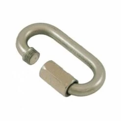 WEBSILOR Maillon Rapide Zingué - Diamètre : 3.5mm