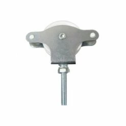 Puleggia Clothesline Wolfpack Zinco 40 Mm. Rullo In Plastica Con Vite