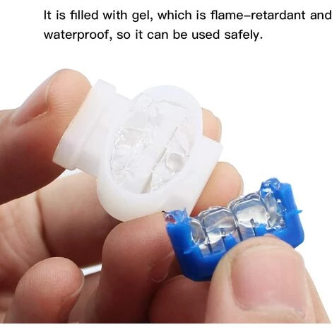 ABCRITAL 20 Pièces Connecteurs De Câble Connecteurs 314 Connecteurs De Câble Remplis De Gel Résines Terminal Blocks Connecteur Étanche Raccords De Câbles Pour Jardin Extérieur Robot Voiture Mower 4 ABCRITAL 20 Pièces Connecteurs De Câble Connecteurs 314 Connecteurs De Câble Remplis De Gel Résines Terminal Blocks Connecteur Étanche Raccords De Câbles Pour Jardin Extérieur Robot Voiture Mower – Image 4