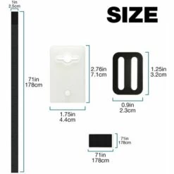 BETTERLIFE Set De 8 Sangles De Maintien | Sangles Et Clips De Fixation Pour Les Enrouleurs | Accessoires De Rechange Pour Système D'enrouleurs Mobiles, Bâches Et Couvertures De Piscine 9 BETTERLIFE Set De 8 Sangles De Maintien | Sangles Et Clips De Fixation Pour Les Enrouleurs | Accessoires De Rechange Pour Système D'enrouleurs Mobiles, Bâches Et Couvertures De Piscine -Treuil, cric, palan et accessoires Soldes Boutique 32685527 5