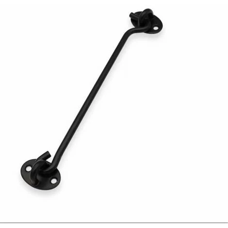 Triomphe Crochet Température, Crochet De Cabine Solide 2pc épaissie Château En Acier Inoxydable Château De Château De Portail Pivotant Robuste Outils De Remplacement Pour La Porte De La Fenêtre De Jardin (noir 75mm) 1 Triomphe Crochet Température, Crochet De Cabine Solide 2pc épaissie Château En Acier Inoxydable Château De Château De Portail Pivotant Robuste Outils De Remplacement Pour La Porte De La Fenêtre De Jardin (noir 75mm)