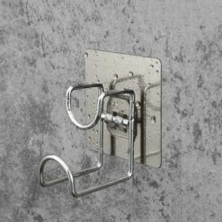 DEVENIRRICHE 2 Pcs Crochets Adhésifs Sans Perçage, 304 Acier Inoxydable Pour Usage Domestique, Ultra Forte Cintre Imperméable/Heavy Duty Crochet Fixé Au Mur Pour Cuisine, Salle De Bain, Bassin, Manteau, Serviette -Treuil, cric, palan et accessoires Soldes Boutique 32951760 4