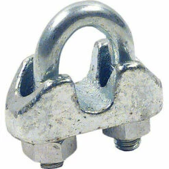 BANYO Serre-cable DIN 741 Zingue, UE : 100 Pcs Diam. De Cable Max 3 Mm