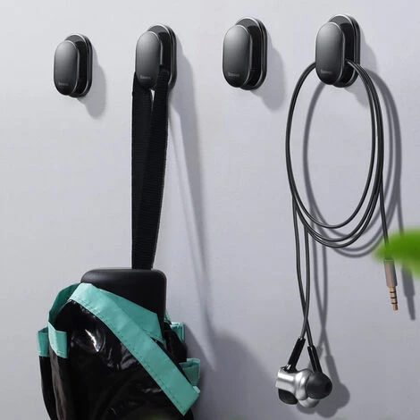 Crochet De Voiture Baseus Small Shell Noir 5 Crochet De Voiture Baseus Small Shell Noir – Image 5