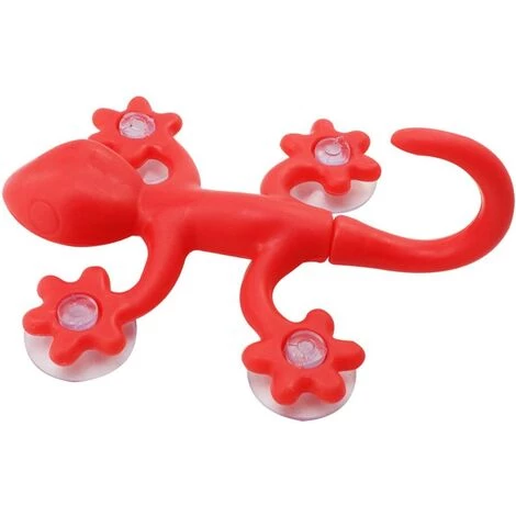 DEVENIRRICHE Crochet Mural à Ventouse 4X Gecko, Grand, 9 X 6,5 Cm, Avec Une Puissance D'aspiration élevée, En Différentes Couleurs (4 Pièces De Grande Taille) 3 DEVENIRRICHE Crochet Mural à Ventouse 4X Gecko, Grand, 9 X 6,5 Cm, Avec Une Puissance D'aspiration élevée, En Différentes Couleurs (4 Pièces De Grande Taille) – Image 3