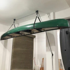 ASUPERMALL Ascenseur De Kayak Avec Systeme De Poulie Suspendue, Support De Kayak, Support De Plafond De Garage 8 ASUPERMALL Ascenseur De Kayak Avec Systeme De Poulie Suspendue, Support De Kayak, Support De Plafond De Garage -Treuil, cric, palan et accessoires Soldes Boutique 33453401 4