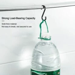 BRIDAY Crochet S, 20 Pièces Crochets Aluminium En S De Suspendus, Crochets De Suspension Crochets En S Noir Crochets De Fini Mat Pour Cuisine, Chambre à Coucher -Treuil, cric, palan et accessoires Soldes Boutique 33511261 4