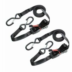 MASTER LOCK Sangles à Cliquet MASTERLOCK 4,25 M X 25 Mm Avec Crochets En S - Lot De 2 - 3066EURDAT
