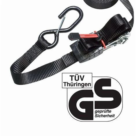 MASTER LOCK Sangles à Cliquet MASTERLOCK 4,25 M X 25 Mm Avec Crochets En S - Lot De 2 - 3066EURDAT 2 MASTER LOCK Sangles à Cliquet MASTERLOCK 4,25 M X 25 Mm Avec Crochets En S - Lot De 2 - 3066EURDAT – Image 2