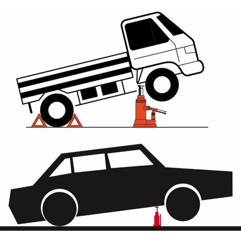 EURO VANADIUM Cric Hydraulique Bouteille 12 Tonnes 3 EURO VANADIUM Cric Hydraulique Bouteille 12 Tonnes – Image 3