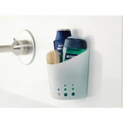 Tesa PowerStrips Petit Panier Résistant à L'eau En Plastique, Pose Facile Sans Perçage (59705-00000-02) -Treuil, cric, palan et accessoires Soldes Boutique 34163789 3