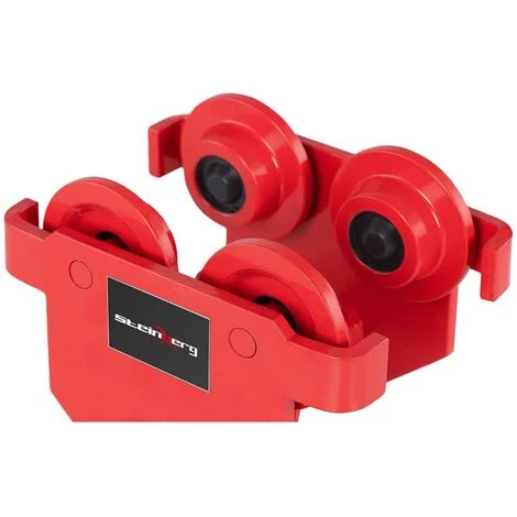 STEINBERG Chariot Porte-Palan Direction Par Poussée CMU 2000kg Larg. 80-125mm Acier Fonte - Violet 2 STEINBERG Chariot Porte-Palan Direction Par Poussée CMU 2000kg Larg. 80-125mm Acier Fonte - Violet – Image 2