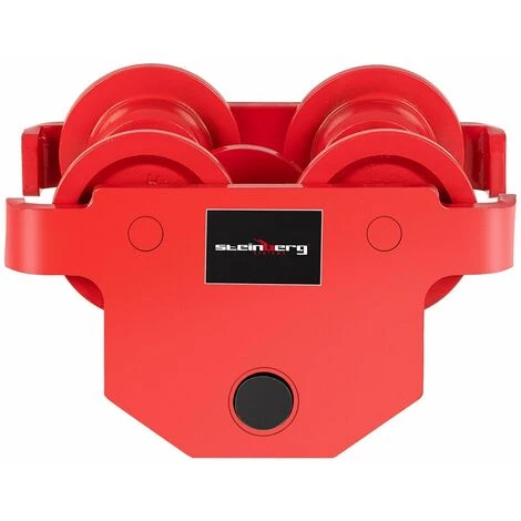 STEINBERG Chariot Porte-Palan Direction Par Poussée CMU 2000kg Larg. 80-125mm Acier Fonte - Violet 4 STEINBERG Chariot Porte-Palan Direction Par Poussée CMU 2000kg Larg. 80-125mm Acier Fonte - Violet – Image 4