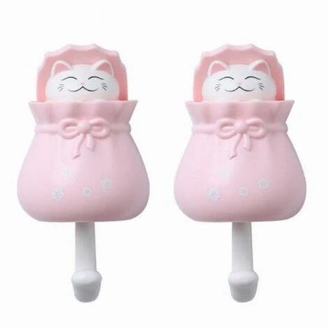 Betterlife Crochet Solide Supportant Crochet Collant Porte Suspendue Porte Poinçonnage Gratuit Crochet Collant Cuisine Salle De Bain Créatif Mignon Chat Crochet Rose 1 Betterlife Crochet Solide Supportant Crochet Collant Porte Suspendue Porte Poinçonnage Gratuit Crochet Collant Cuisine Salle De Bain Créatif Mignon Chat Crochet Rose