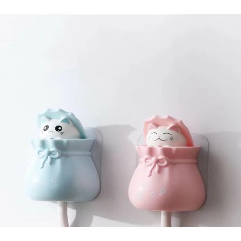 Betterlife Crochet Solide Supportant Crochet Collant Porte Suspendue Porte Poinçonnage Gratuit Crochet Collant Cuisine Salle De Bain Créatif Mignon Chat Crochet Rose 4 Betterlife Crochet Solide Supportant Crochet Collant Porte Suspendue Porte Poinçonnage Gratuit Crochet Collant Cuisine Salle De Bain Créatif Mignon Chat Crochet Rose – Image 4