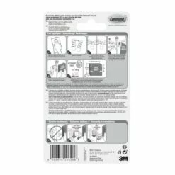 COMMAND™ COMMAND Lot De 16 Languettes Adhésives Enlevables COMMAND, Transparent -Treuil, cric, palan et accessoires Soldes Boutique 35798038 4