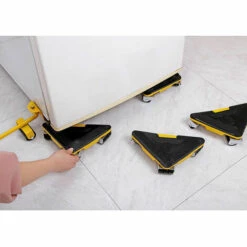 THSINDE Lève-Meubles Robuste, Kit De Déplacement De Meubles, Système De Déplacement De Meubles Avec Roues, Peut Pivoter À 360 Degrés, 1 Tige De Levage Et 4 Roulettes De Déplacement 7 THSINDE Lève-Meubles Robuste, Kit De Déplacement De Meubles, Système De Déplacement De Meubles Avec Roues, Peut Pivoter À 360 Degrés, 1 Tige De Levage Et 4 Roulettes De Déplacement -Treuil, cric, palan et accessoires Soldes Boutique 36055480 3