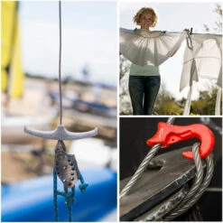 Seilwerk STANKE 100 M Câble En Acier Inoxydable En PVC 4 Mm 7x7 Cordage En Acier Inoxydable INOX V4A A4 -Treuil, cric, palan et accessoires Soldes Boutique 36366372 4