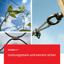 Seilwerk STANKE 5x Manchon En Aluminium Taille 1,5 Serre-câble Douille De Serrage Des Câbles D’Acier 1,5 Mm -Treuil, cric, palan et accessoires Soldes Boutique 36369261 4