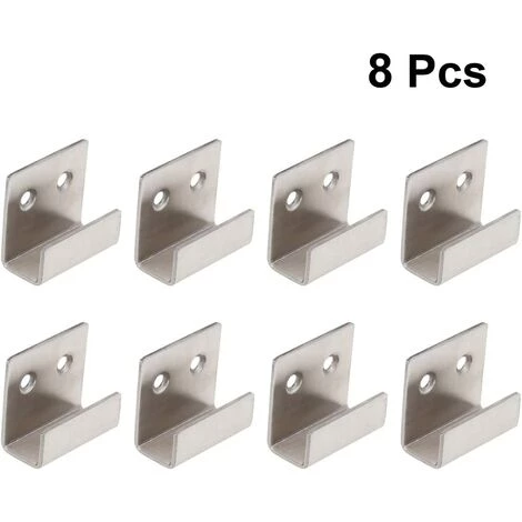 DEVENIRRICHE 8 pcs Cadre Photo Cintres Kit Double Trou Cadre Photo Crochets De Suspension Supports 15 mm 2 DEVENIRRICHE 8 pcs Cadre Photo Cintres Kit Double Trou Cadre Photo Crochets De Suspension Supports 15 mm – Image 2