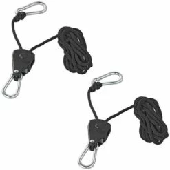 KSX Palan Manuel à Corde Avec Cliquet Jeu De 2 Pièces 68kg