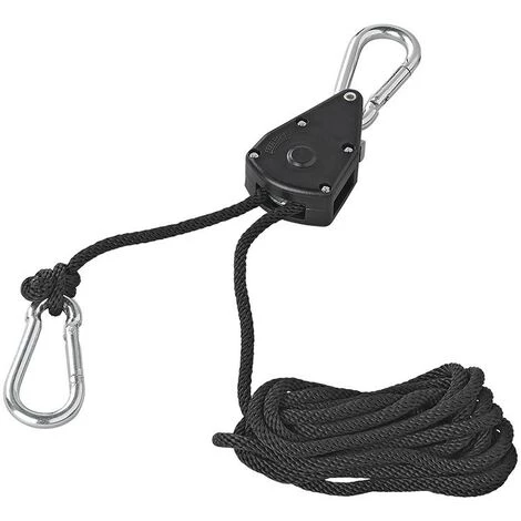 KSX Palan Manuel à Corde Avec Cliquet Jeu De 2 Pièces 68kg 2 KSX Palan Manuel à Corde Avec Cliquet Jeu De 2 Pièces 68kg – Image 2