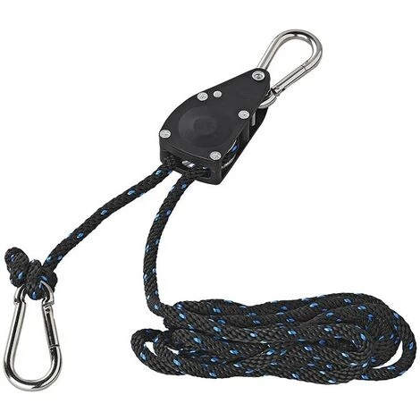 KSX Palan Manuel à Corde Avec Cliquet Jeu De 2 Pièces 136kg 2 KSX Palan Manuel à Corde Avec Cliquet Jeu De 2 Pièces 136kg – Image 2