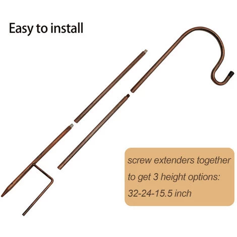 TRIOMPHE Crochets De Berger, Berger Crochet - Pour Mariage, Pots à Fleurs, Lanterne, Mangeoire à Oiseaux Marque : Dipamkar 5 TRIOMPHE Crochets De Berger, Berger Crochet - Pour Mariage, Pots à Fleurs, Lanterne, Mangeoire à Oiseaux Marque : Dipamkar – Image 5