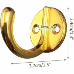 BRIDAY 6 Pièces Crochets Porte Manteau Vintage Crochets Muraux Métal Crochet De Patère Rétro Crochets Avec Vis Pour Chapeau Vêtements OTaille Unique - Or 9 BRIDAY 6 Pièces Crochets Porte Manteau Vintage Crochets Muraux Métal Crochet De Patère Rétro Crochets Avec Vis Pour Chapeau Vêtements OTaille Unique - Or -Treuil, cric, palan et accessoires Soldes Boutique 36813821 5