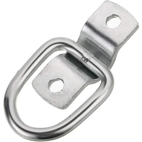 BEARSU Crochets D'ancrage D'arrimage à Montage En Surface, Anneaux En D En Acier Robuste 1/4 Et Plaque Anneau D'arrimage Forgé à Montage En Surface Crochets D'ancrage De Remorque D'une Capacité De 1200 Lb (Ensemble De 12 Pièces) 4 BEARSU Crochets D'ancrage D'arrimage à Montage En Surface, Anneaux En D En Acier Robuste 1/4 Et Plaque Anneau D'arrimage Forgé à Montage En Surface Crochets D'ancrage De Remorque D'une Capacité De 1200 Lb (Ensemble De 12 Pièces) – Image 4