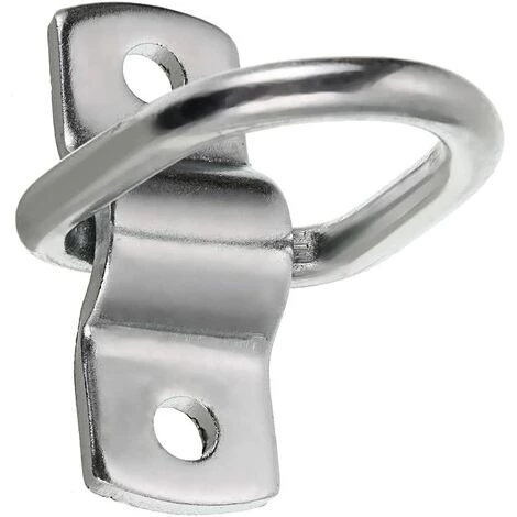 BEARSU Crochets D'ancrage D'arrimage à Montage En Surface, Anneaux En D En Acier Robuste 1/4 Et Plaque Anneau D'arrimage Forgé à Montage En Surface Crochets D'ancrage De Remorque D'une Capacité De 1200 Lb (Ensemble De 12 Pièces) 5 BEARSU Crochets D'ancrage D'arrimage à Montage En Surface, Anneaux En D En Acier Robuste 1/4 Et Plaque Anneau D'arrimage Forgé à Montage En Surface Crochets D'ancrage De Remorque D'une Capacité De 1200 Lb (Ensemble De 12 Pièces) – Image 5