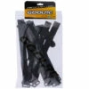 GOOLRC 10 Pcs Forte Batterie Rc Cable D'Antiskid Cravate Down Down 26 * 2Cm, Noir - Noir