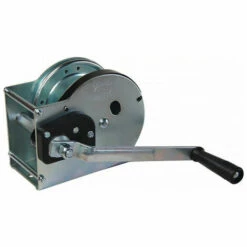 FP Treuil à Câble DIN3051/3060 Force Traction 350 Kg D. Corde 3 Mm Logement De La Corde 8 M Freinage Auto Galvanisé