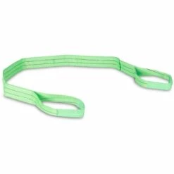 STEINBERG Élingue Plate Double Épaisseur Textile Sangle De Levage En Polyester 2m CMU 2t - Vert