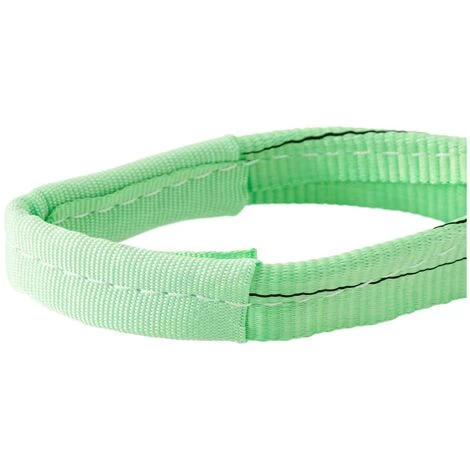 STEINBERG Élingue Plate Double Épaisseur Textile Sangle De Levage En Polyester 2m CMU 2t - Vert 2 STEINBERG Élingue Plate Double Épaisseur Textile Sangle De Levage En Polyester 2m CMU 2t - Vert – Image 2