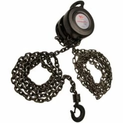 BGS Technic Palan à Chaîne | Hauteur De Levage 2,5 M | Capacité 1 T